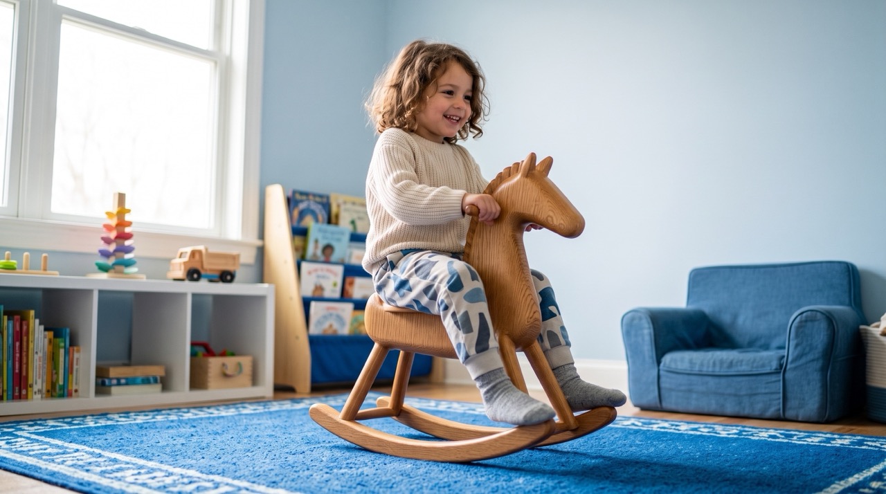 A lifestyle scene of a toy in play