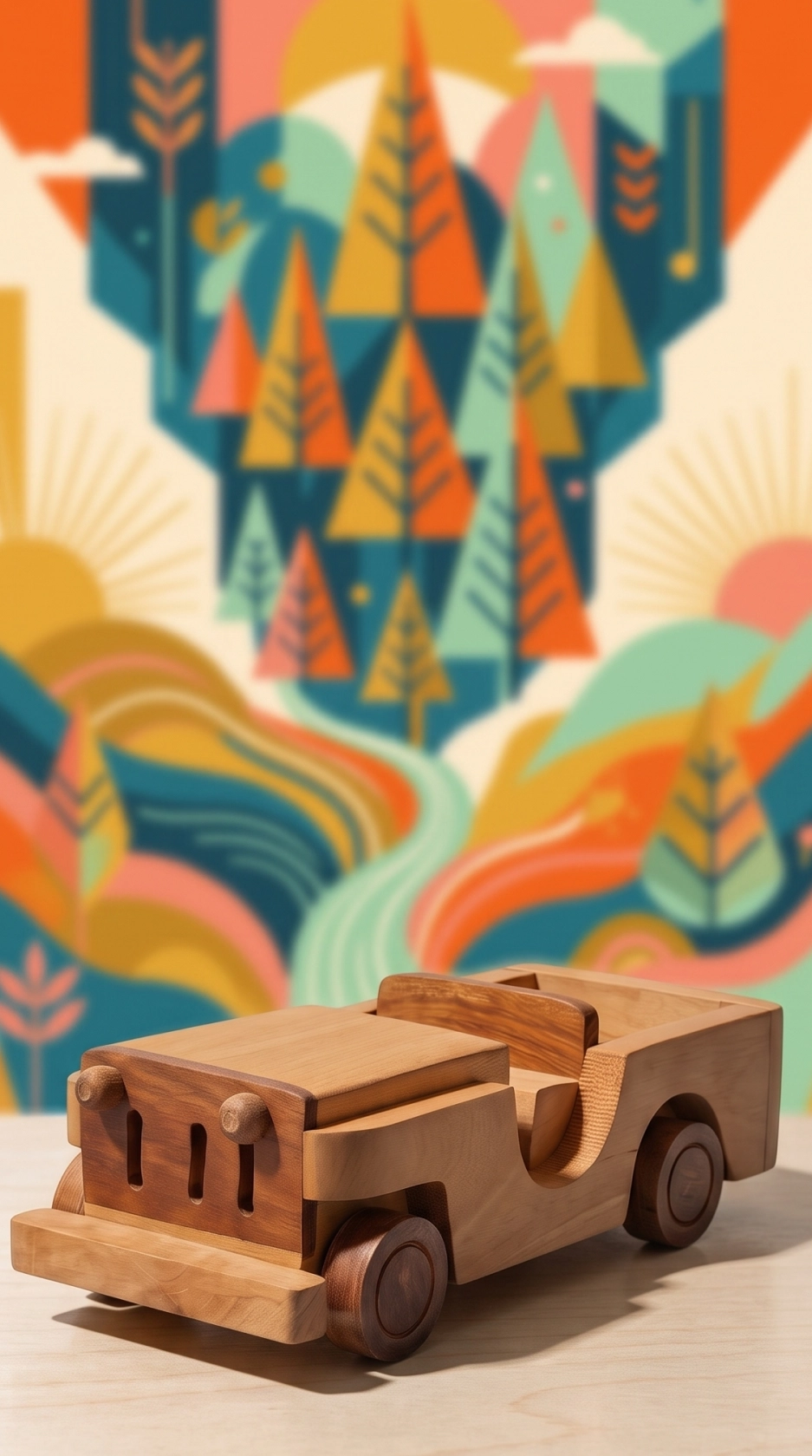 The same toy in an art-directed setup